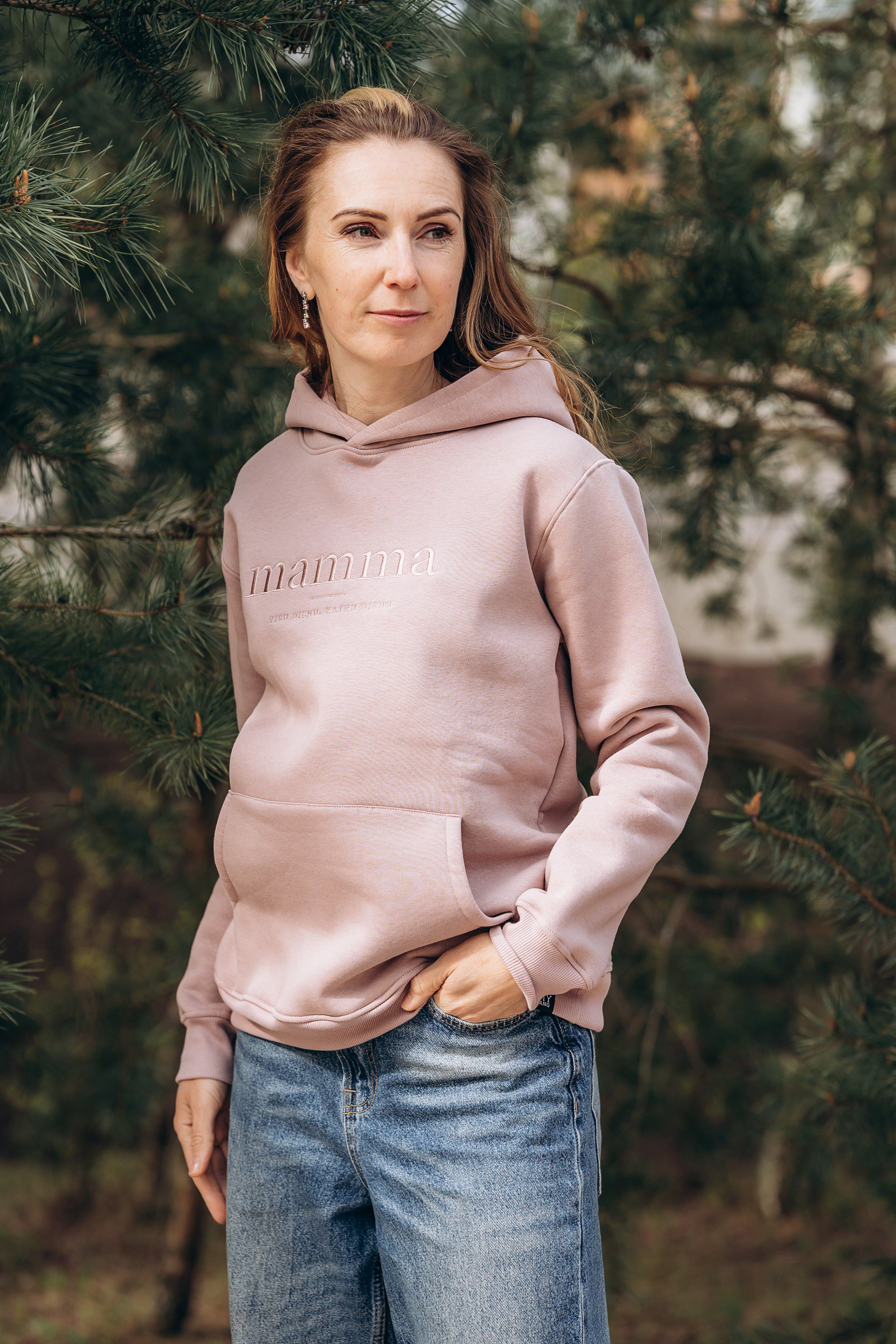 Hūdijs vai Džemperis MAMMA.VISU DIENU.KATRU DIENU