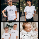 T-Krekls OPIS. ZINA UN PROT VISU