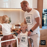 T-kreklu komplekts KĀDS TĒVS. TĀDS DĒLS