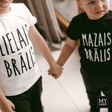 T-krekls LIELAIS/MAZAIS BRĀLIS