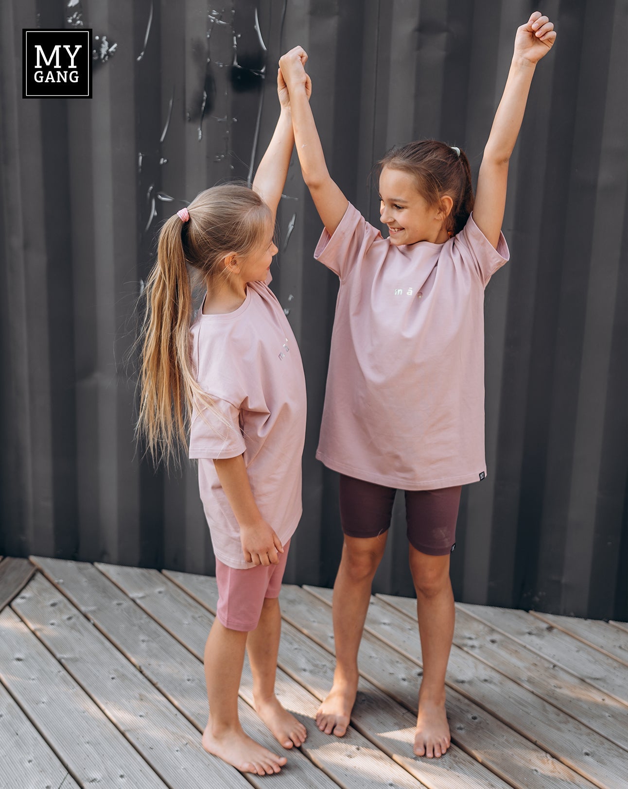 Bērnu Oversize T-Krekls MEITIŅA