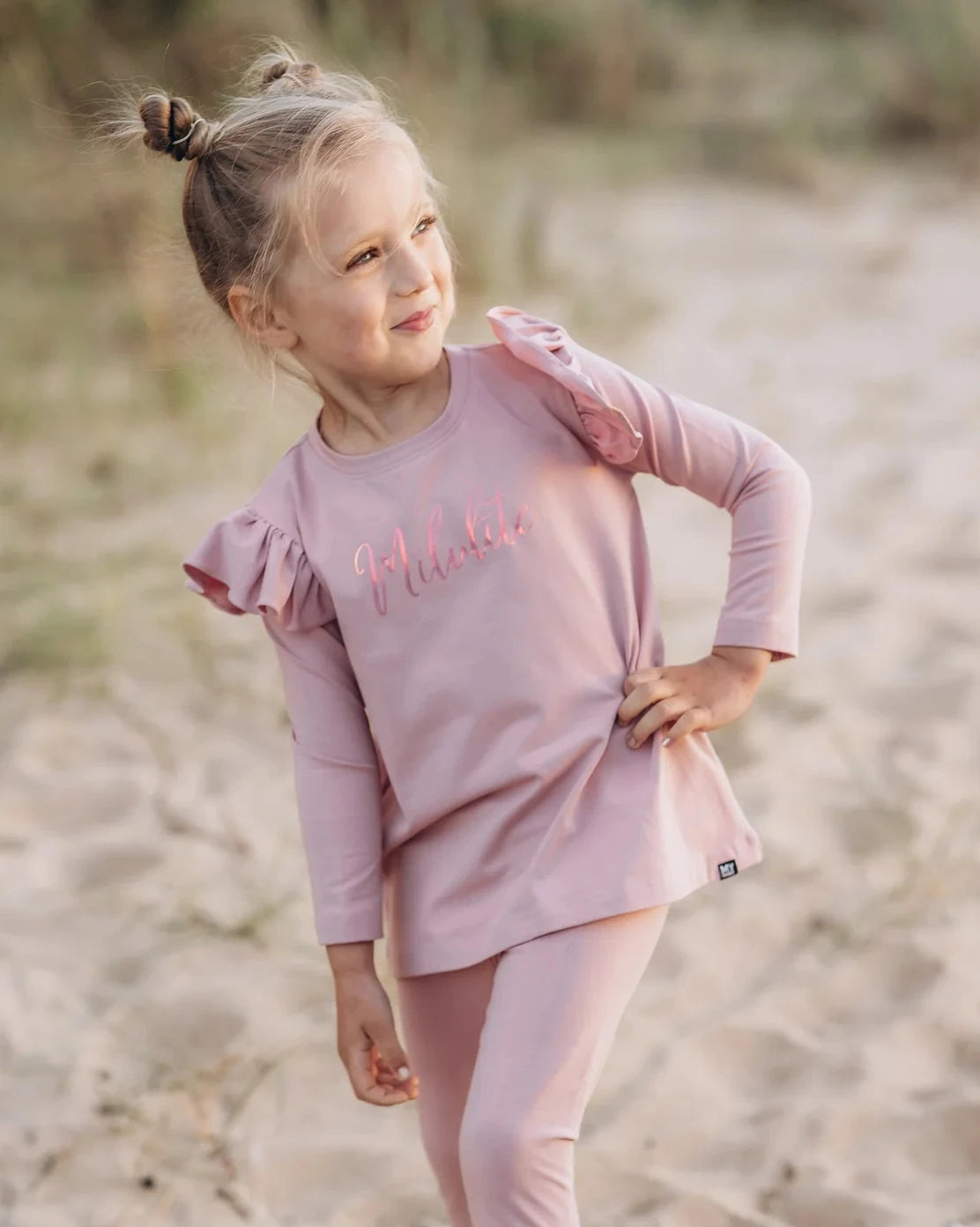 Tunika ar volāniem MĪLULĪTE (74/80cm)