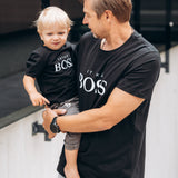 T-krekls IT KĀ BOSS un bodijs ĪSTAIS BOSS