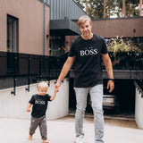 T-krekls IT KĀ BOSS un bodijs ĪSTAIS BOSS