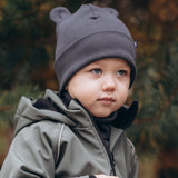 Cepure ar austiņām un šalli
