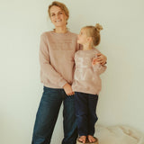 Sieviešu džemperis Riga Original® (Dusty Pink)