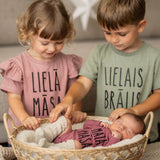 T-krekls ar volāniem MAZĀ/LIELĀ MĀSA 