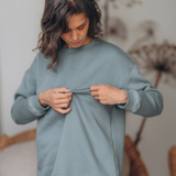 BASIC Oversize džemperis, grūtniecēm un barojošām māmiņām