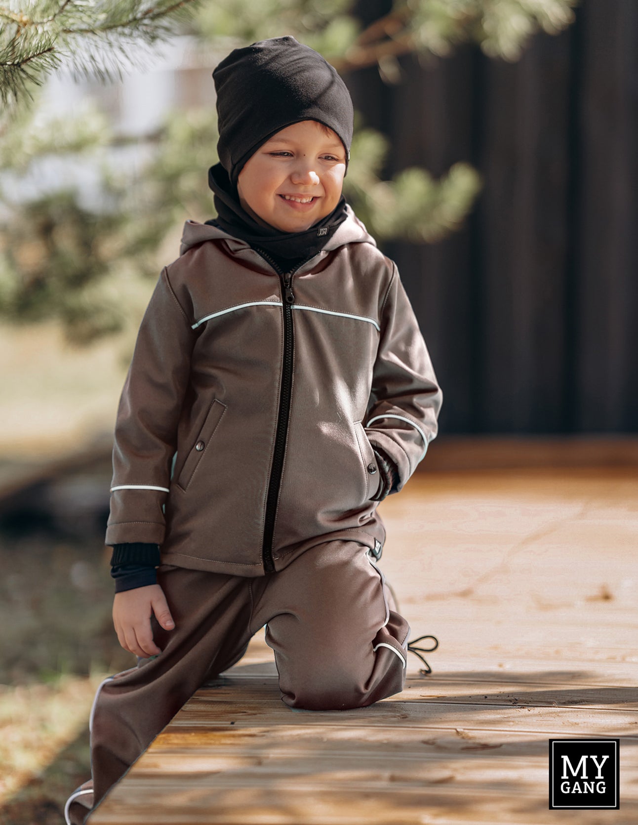 Softshell jaka ar biksēm