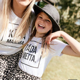 T-kreklu komplekts KĀDA MAMMA. TĀDA MEITA