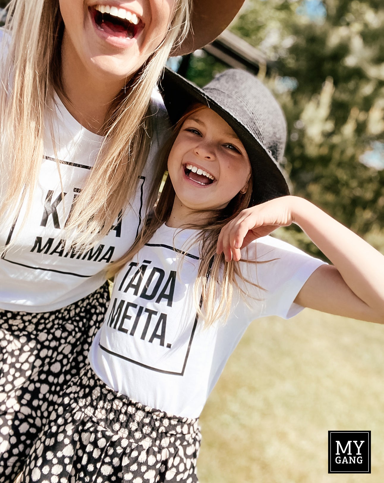 T-kreklu komplekts KĀDA MAMMA. TĀDA MEITA