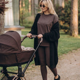 BASIC Barošanas/Grūtnieču Oversize T-Krekls