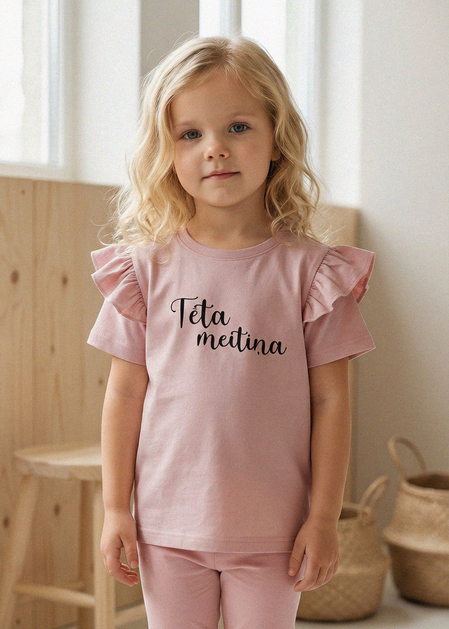 T-shirt with frills TĒTA MEITIŅA